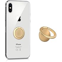 Supporto Universale Ad Anello Girevole 360° Per Cellulare – Cristallo Fiore Portafortuna - Foto 5