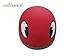 Mototrance Elegant Helmet with Eyes Graphics (Matt Red) RS.839.00