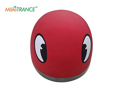 Mototrance Elegant Helmet with Eyes Graphics (Matt Red) RS.839 (40.00% Off) - Amazon