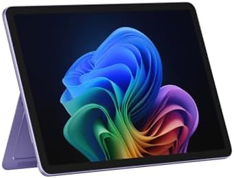 Microsoft Surface Pro | Copilot+ PC | LCD Touchscreen 12” | Snapdragon® X Plus | 16GB di RAM | 512GB di memoria | Ultimo modello | Viola