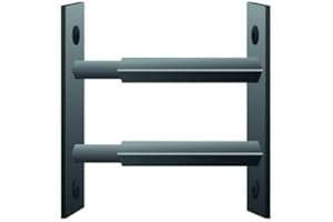 LIFEBOX Barreau télescopique - 2 barreaux 55 à 103cm - noir