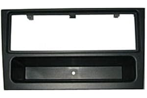 Lomatronix Radioblende für Vauxhall Corsa C, Combo, Omega B, Astra G, Vectra C, Meriva, Tigra, Agila, Vivaro, Suzuki Ignis, Wagon R, schwarz