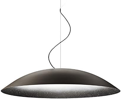Diesel with Foscarini White Noise Ceiling Lamp Black
