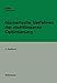 Numerische Verfahren der nichtlinearen Optimierung (International Series of Numerical Mathematics) by Peter Spellucci (2013-10-04) by 