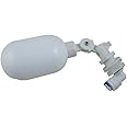 DIGITEN Float Valve 1/4 Inch Automatic Water Filter Float Ball Valve Fill Feed Humidifier Tank Water with Adjustable Arm for Ponds, Livestock Water Trough, Aquariums, Aquaculture, Hydroponics and Reservoir