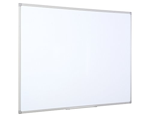 Bi-Office Earth - Magnetisches Whiteboard, Trocken Abwischbar, Mit Aluminiumrahmen, Umweltfreundlich, Magnettafel, Memoboard, Lackierte Stahloberfläche, 180 x 120 cm