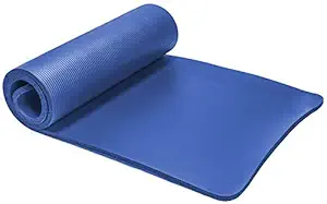 IRIS Fitness 10mm NBR Yoga Mat High Density Mat for Pilates, Fitness & Workout - Perfect for Men and Women (173 cm X 61 cm X 10 mm)