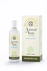 Amrutveni Hair Elixir For Adolescents - Biotechnologically Engineered For Lush, Beautiful and Healthy Hair, 100ml, Pack of 1