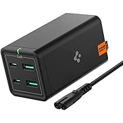 USB C Charger, Spigen 120W GaN Fast 4-Port USB C Charging Station, 100W via USB-C PD Type C Fast Charging Hub for Macbook Pro Air iPad iPhone Galaxy HP Dell ASUS Chromebook USB-C Laptop