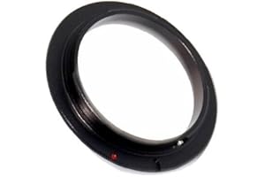 ayex Retroadapter kompatibel mit Canon 58mm Reversering Makroadapter zum umgekehrten Anschrauben eines Objektivs Umkehrring