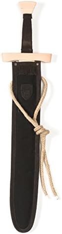 Fantashion WS 124 Sword Long Linen – Black/Dark Brown