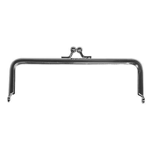 Rayher 70017000 Metall Taschenbügel, 15cm, eckig, SB-Btl 1Stück