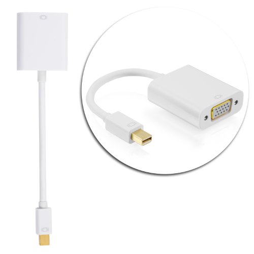 Mini DisplayPort auf VGA Adapter/Konverter – MacBook Pro & MacBook Air – Apple Produkte / PC Grafikkarten – Full HD - 2