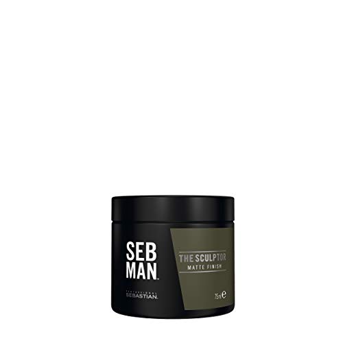 SEB MAN The Sculptor, Cera Mate Textura Arcilla - 75ml