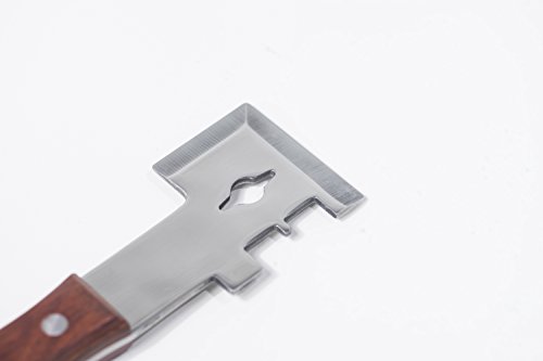 Imkado Hobbyimker Einsteigerset (Smoker, Stockmeißel, Bienenbesen, Multifunktionswerkzeug, Rauchstoff und Anzünder) - 8