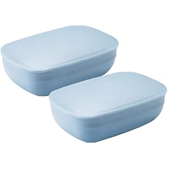 Llziyan Doppelschichten Seifendose Mit Deckel Seifenschale