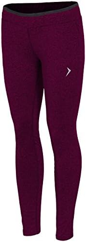 Outhorn Womens Fitness Legins Jog Pants Joggers Sport Pants Running Gym Cuffed Bottoms Workout Tracksuit Sweatpants For Ladies SPDF600 SW16 (Burgund, XL)