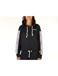 felpa champion donna nera