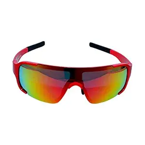 DSC Speed Polarized Cricket Sunglasses (Red)