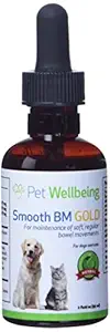 Pet Wellbeing - Smooth Bm Gold for Dogs Natural Constipation Support 2Oz - 59Ml