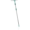 Leifheit Window Wiper Window squeege Window Slider POWERSLIDE 40cm with Rotating Telescopic Handle 124-200 cm
