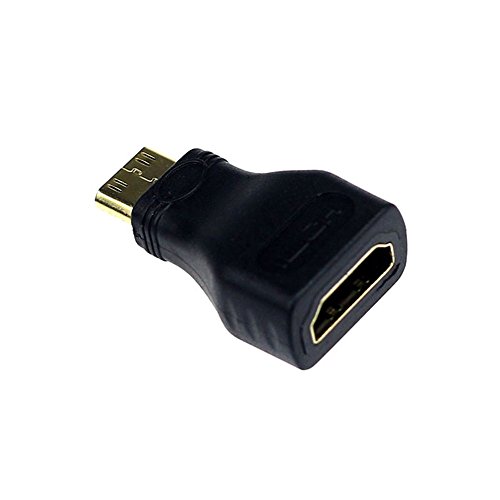 byste Mini HDMI Stecker Typ C auf Buchse Typ A Adapter-Anschluss für 1080p 3D TV