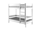 Altura de la pata de 160 cm y marco de cama con soporte de hasta 150 kg.