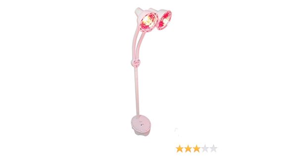 Unbekannt Infrarot Hitze Lampe Ir Rot Licht Zeit Temperatur Einstellbar Schonheit Salon Schmerzen Linderung Physiotherapie Therapie Doppelt Kopf Mit Birne 2 275w Amazon De Sport Freizeit