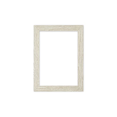 Soporte de efecto madera marco de fotos | marco de fotos | marco de póster con una parte trasera de tablero DM Junta - drftwd-2-parent, crema, 45,7 x 30,5 cm