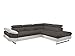 Produktbild Cotta C130560 D208/D200 Polsterecke mit Armteilverstellung und Kopfteilverstellung, Kunstleder, 279 x 228 cm, Grau/weiß