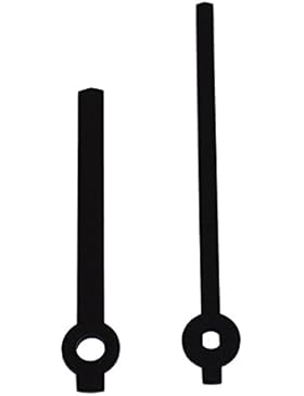 Junghans W838 W817 Zeiger Eurolochung Schwarz Uhrzeiger 67mm/52mm (01125/7)