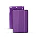 Produktbild Chen0-super Schutzhülle für iPad 6 Air 2 Silk Muster Folding Spiegeln Auto Sleep PU-Leder Smart Cover Modischen superdünn Intelligente Sleeping Violett