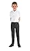 Produktbild 4Direct Uniforms Jungen Hose schwarz schwarz 5-13 Jahre Gr. 7-8 Jahre (21-23W x 21L), grau