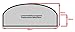 Produktbild 3er Pack Lackschutz Stufenmatte - Set Treppen Stufen Lackschutzfolie transparent (660x270mm)
