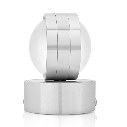 Preisvergleich Produktbild Amzdeal LED Mini Wandleuchte 5500 Kelvin kaltweiß 6W