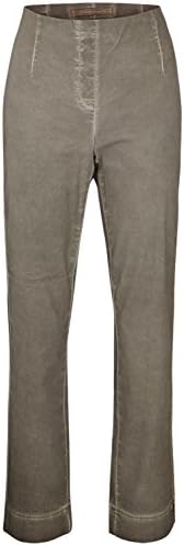 Stehmann Women's Slim Leg Plain Trousers multicolour Multicoloured - kiesel W48