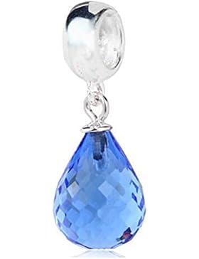 Andante-Stones 925 Sterling Silber Dangle Bead