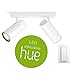 Produktbild PHILIPS HUE White Ambiance Buratto 2-er LED Deckenleuchte | inkl. Dimmschalter & LED-Leuchtmittel | SmartHome ready: AMAZON ECHO & APPLE HOMEKIT kompatibel | GU10 | LED Deckenlampe | Wohnzimmerlampe