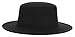 Produktbild GEMVIE Unisex Fedora Trilby Hut Herren Filz Hut Jazz Hut Party Hut Schwarz