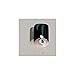 Bling Art False Nails French Manicure Black Crystal Full Cover Medium Tips UK