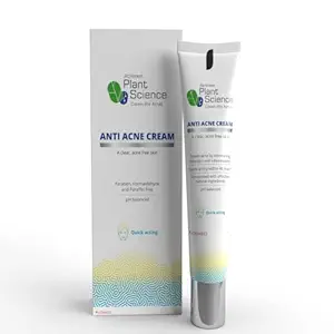 Atrimed PlantScience Anti Acne Cream with Tulasi and Vacha Extracts (15g)