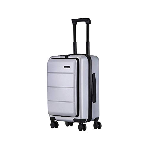 Preisvergleich Produktbild GYBY Trolley Case Business Hardcase Koffer Leichter Koffer 22" Boarding 24" silber 24"
