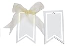 Gilded Border Gift Tags (blue)