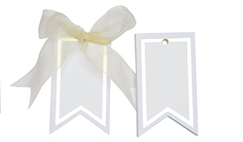 Gilded Border Gift Tags (blue)