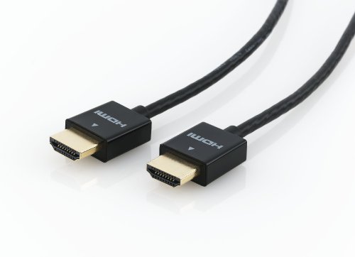 deleyCON 1,5m HDMI Kabel SLIM High Speed mit Ethernet (Neuster Standard) 3D 4K ULTRA HD SUPER flexibel - 4