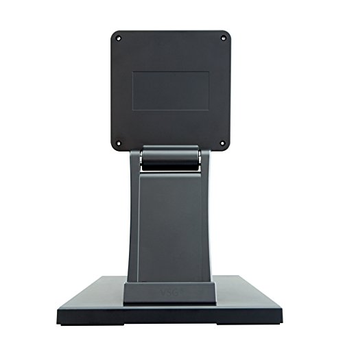 Standfeste Halterung für Touchscreens, POS und PC Monitore / 10“- 22“ Zoll / verstellbar / Metallplattengerüst / hohes Eigengewicht / VESA 100 & 75 / Tischhalterung / Display Ständer - 7