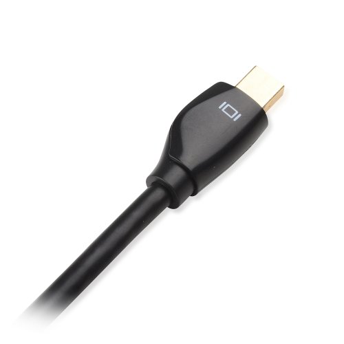 Cable Matters – Vergoldete Mini DisplayPort / Thunderbolt auf HDMI Kabel mit Audio – Schwarz 3m - 4