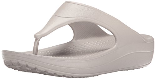 crocs platform flip flops