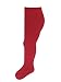 Baby Girls Supersoft Cotton Tights - Pair (Newborn, Red) - UK Made