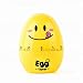 Produktbild BESTEU Cute Kitchen Egg Timer -60 Minuten Eiförmige mechanische rotierende Alarm für Das Kochen